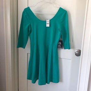 Teal dress